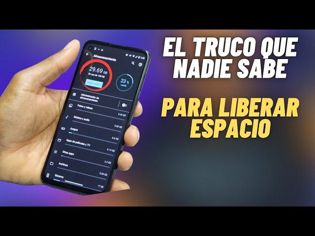 El Truco que nadie sabe para Liberar espacio en Celulares