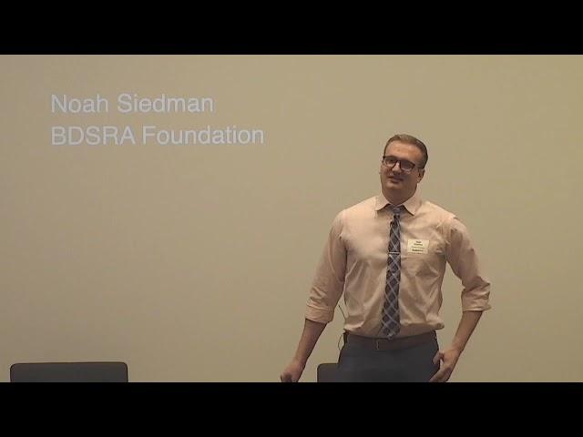 Noah Siedman at the NewYorkBIO Patient Engagement Summit