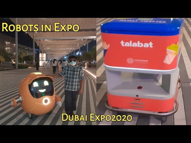 Robots| Robot Opti | Talabat Robot Food Delivery | Robot in Dubai Expo 2020 |  Talabat | Robot |