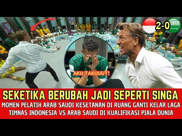 NAIK DARAH ~ Keok Dari Tim Sekelas Timnas, Pelatih Arab Saudi CERAMAHI Pemainnya ~ Singgung Ranking