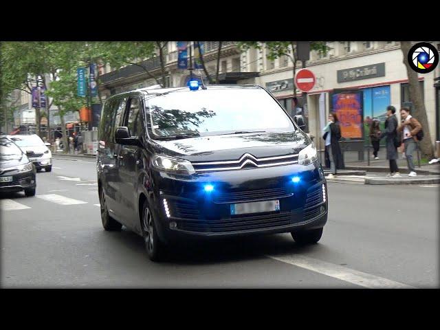 Police Paris - Véhicules Citroën banalisés