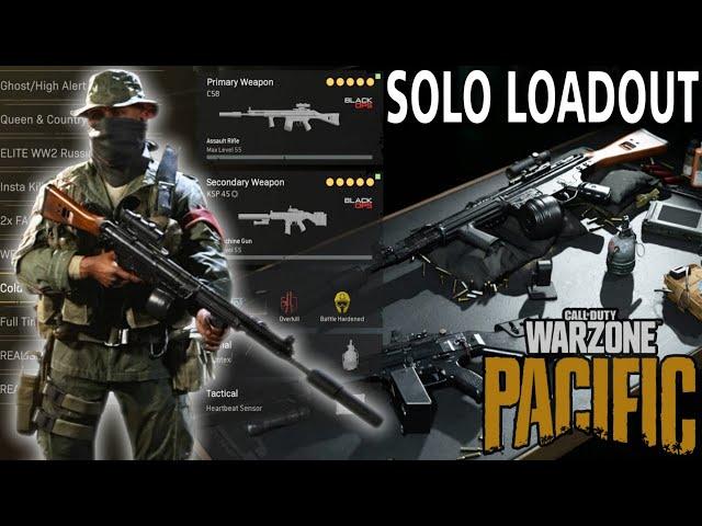 C58 & KSP 45 on Warzone Pacific Caldera Solos Win PS5 Gameplay