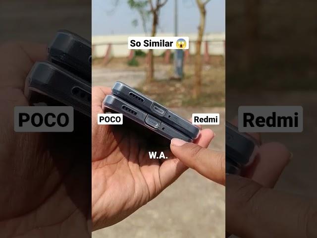 POCO X5 Pro 5G & Redmi Note 12 Pro 5G : So Similar  In Appearance #shorts #explore #technology