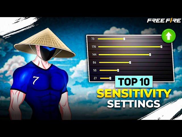 I Found TOP 10 HEADSHOT Sensitivity Settings In Free Fire 2024 ! (AFTER OB46 UPDATE)