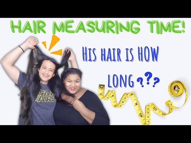 Hair Measuring Time!