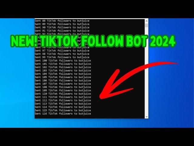 *NEW* TIKTOK FOLLOWER BOT | 2024