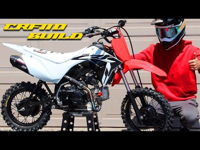 INSANE MOD CRF110 PIT BIKE BUILD! Start to Finish Restoration