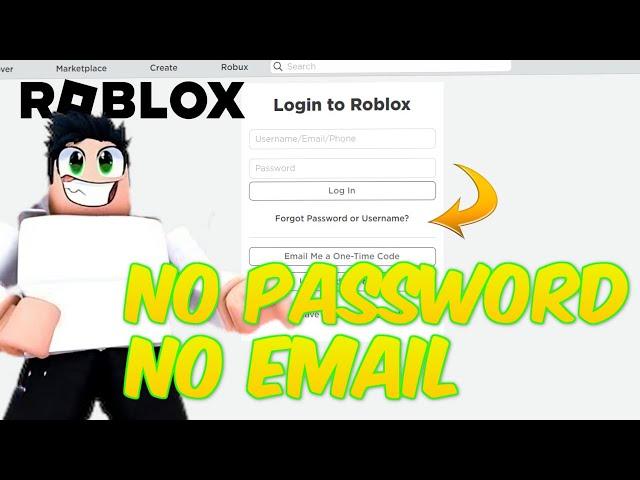 How To Reset Your Roblox Password Without Email (2023) - Get Your Roblox Account Back (Working)