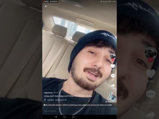 Garloş ve Ybj tik tok videosu