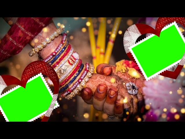 green screen wedding  video