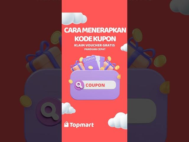 Bagaimana cara menggunakan kode kupon di Topmart