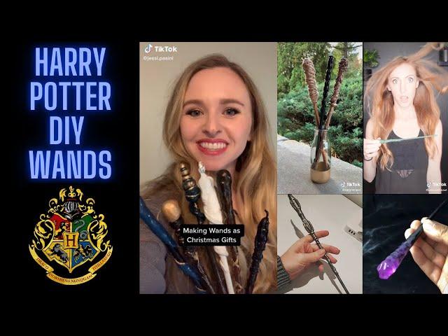 Harry Potter DIY Wands  TikTok Compilation