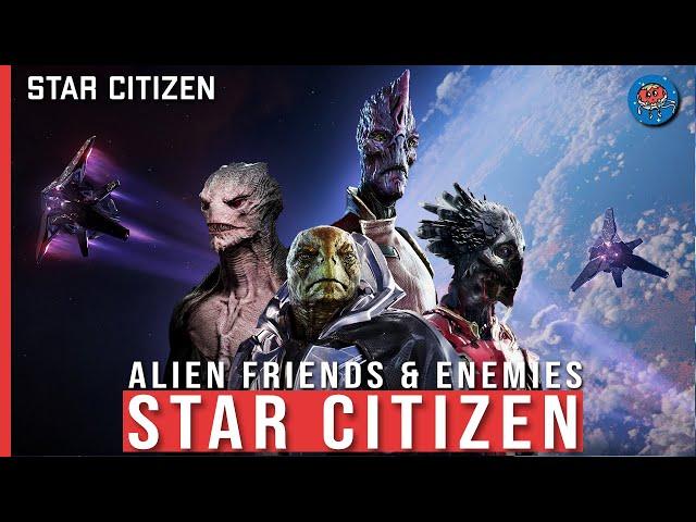 Star Citizen's Alien Species & Ships Explained | Banu Merchantman, Vanduul Blade, Etc