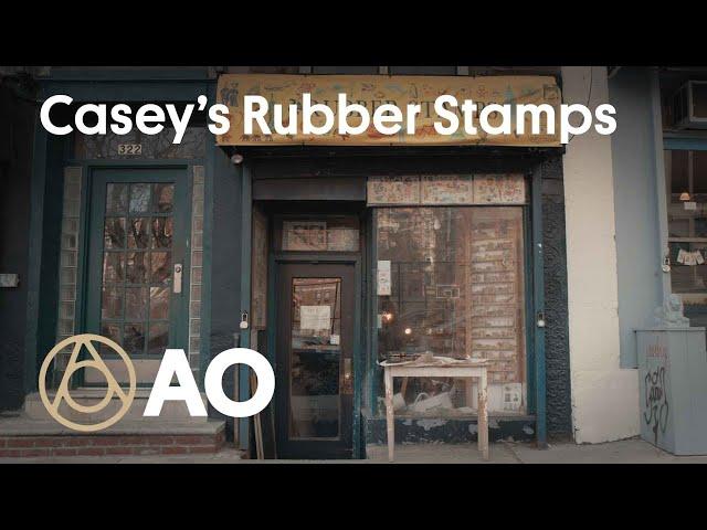 Peek Inside NYC’s Iconic Rubber Stamp Shop | Atlas Obscura