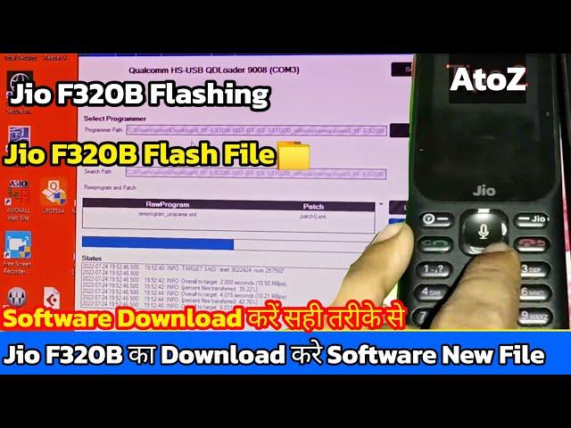 jio f320b software download | jio f320b flash file downlod | jio phone me software kaise dale#f320b