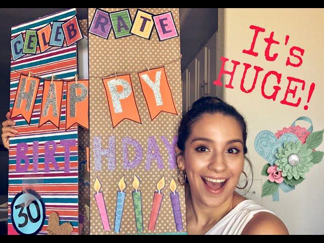 How to make a Giant Birthday card