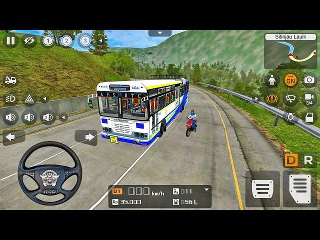 APSRTC Ashok Leyland Bus Driving - Bus Simulator Indonesia - Android Gameplay