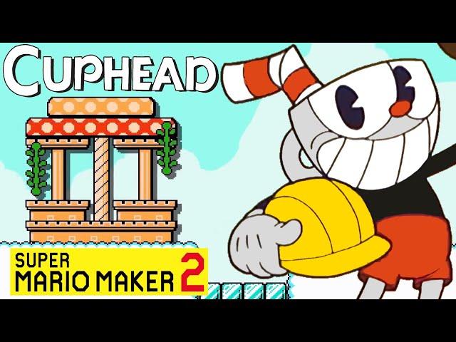 Super Mario Maker 2: Cuphead (FULL Game)