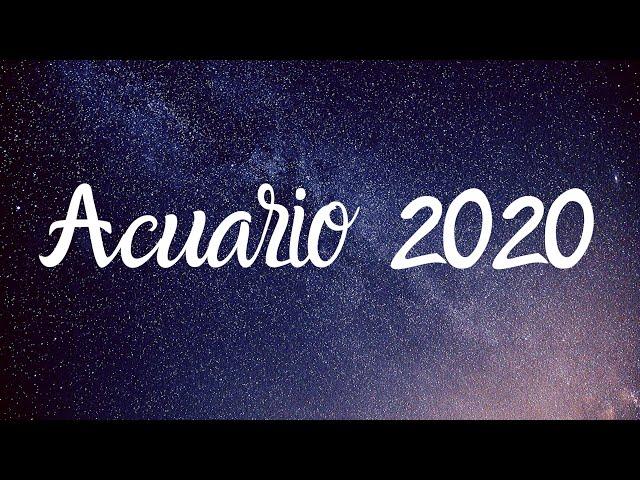 Acuario  2020 |ATREVETE‼