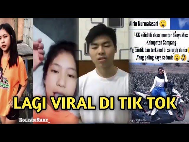 Viral..! Video Tik Tok Airin Nurmalasari, Baju orange dan pria sipit.