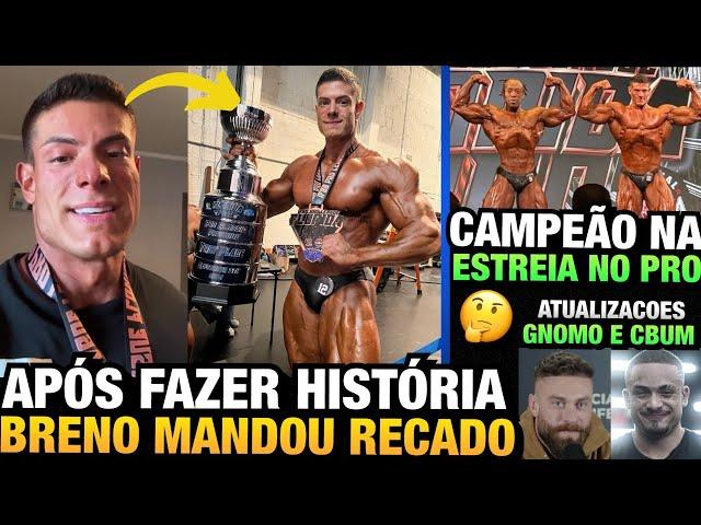 BRENO CALOU HATERS E MANDA RECADO APÓS TOP 1 HISTÓRICO E VAGA NO MR OLYMPIA