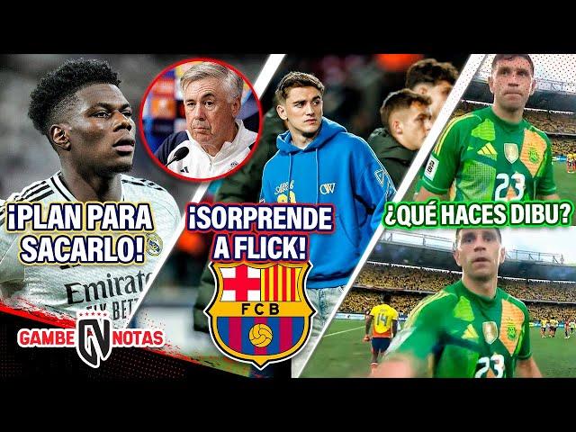 ¡LOCO PLAN para SACAR a TCHOUAMÉNI!|MEGA SORPRESA d GAVI a BARÇA|DIBU PIERDE la CABEZA con FEO GESTO