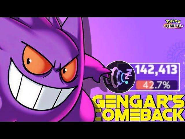 POKÉMON UNITE25 Trying to Play as GENGAR 🫐 (Again) #GENGAR