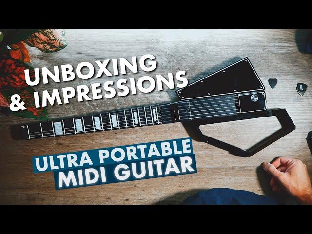 Jammy MIDI Guitar Unboxing, Impressions, and Making A Beat