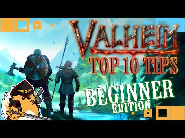 VALHEIM TOP 10 USEFUL BEGINNER TIPS - Tutorial / Guide