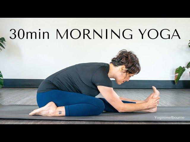 30min Morning yoga full body stretch | open & ground the whole body