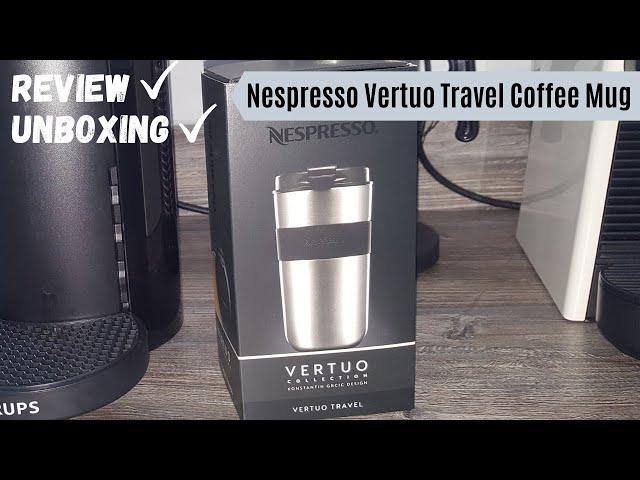 Nespresso Vertuo Travel Coffee Mug Review & UNBOXING | Better than the Nespresso Touch Travel Mug?