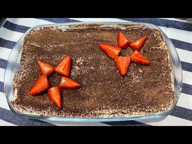 Тирамису.Tiramisu. Очень вкусный торт. Ең оңай және тез дайындалатын торт.