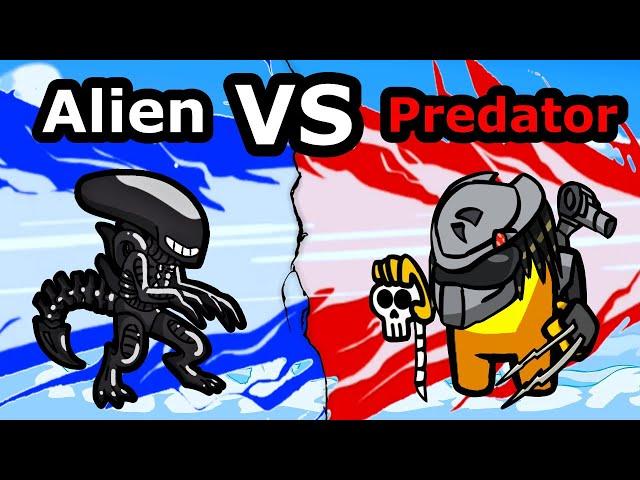 Alien VS Predator  SOUBOJ NOVÝCH ROLÍ V AMONG US