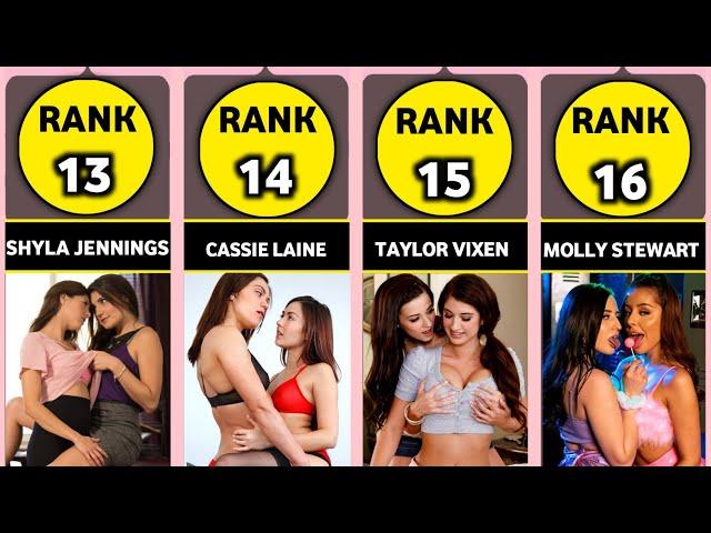 TOP 32 Beautiful Real Lesbian pornstars