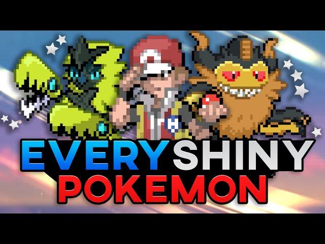 I Completed the entire shiny pokedex in fused dimensions! (Rom Hack)