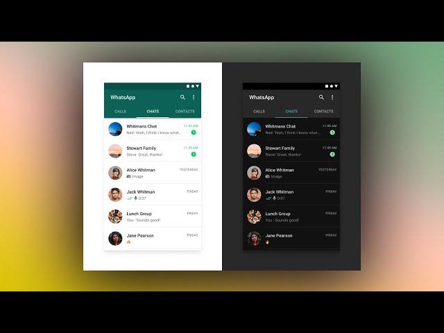 How to activate dark mode in WhatsApp on the web right now