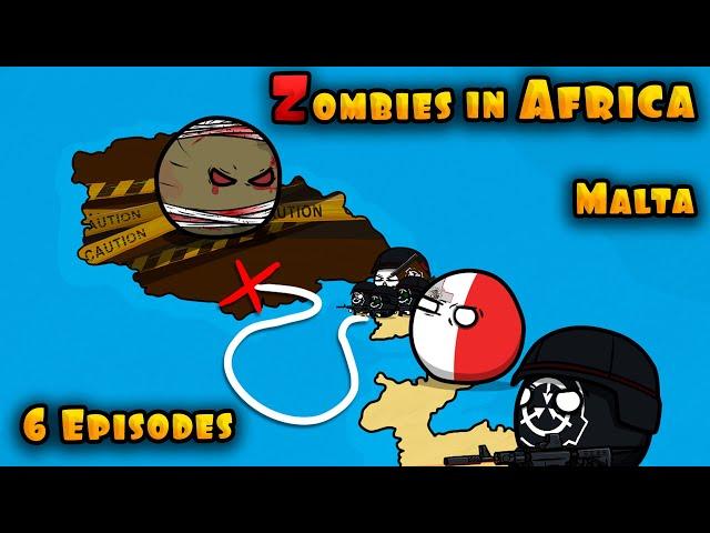 Zombies in Africa - Episodes 6 / Special operation / Countryballs