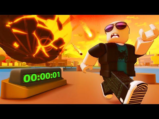 Roblox 60 seconds until the end of the world...