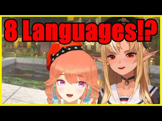 Flare Learned That Kiara Knows 8 Different Languages【Hololive | Eng Sub】