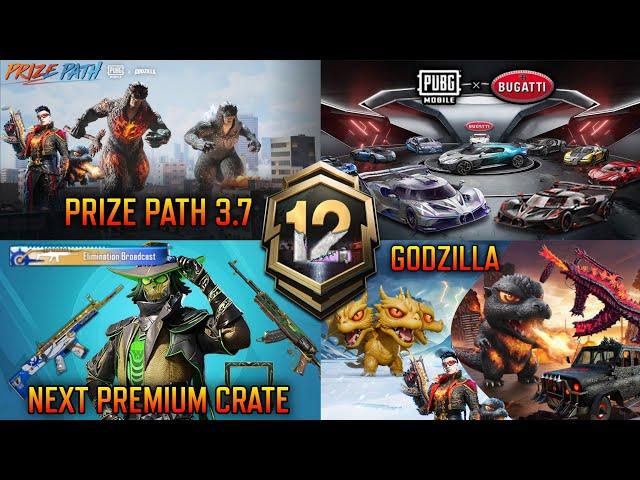 Godzilla Prize Path 3.7.0 | Godzilla Companion Bugatti Luckyspin | Next Premium Crate Upgrade