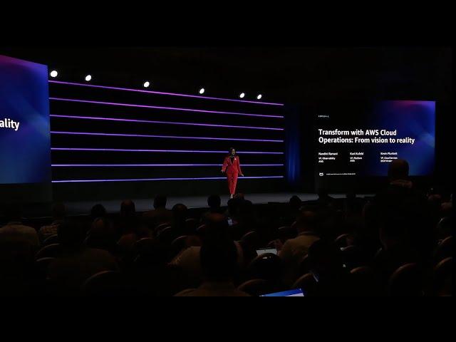 AWS re:Invent 2022 - Transform with AWS Cloud Operations: From vision to reality  (COP224-L)