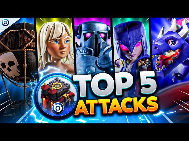 Best TH10 ATTACK Strategies in CoC 2024 UPDATED | Easiest Town Hall 10 ARMY with LINKS