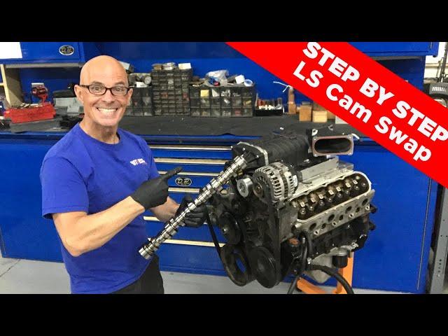 HOW TO SWAP AN LS CAM! STEP BY STEP INSTRUCTIONS. SWAPPING A 5.3L BTR LS CAM WITH FULL DYNO RESULTS!