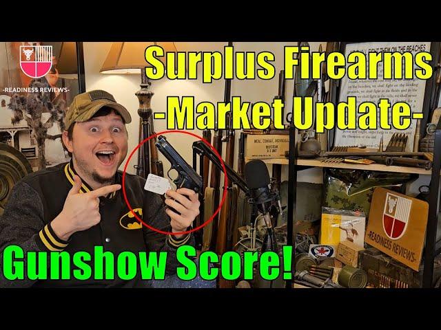 Surplus Market Report | GUN SHOW DEAL! Milsurp Firearms Update (Winter 2023) New Beretta M51 Pistol