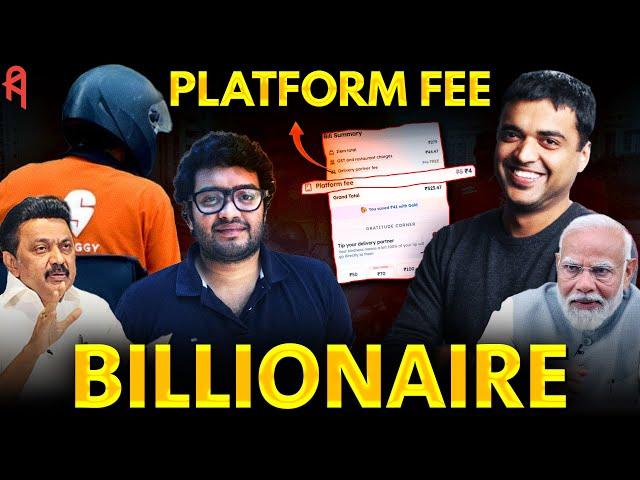 Platform Fee - Billionaire! Deepinder Goyal | Zomato | Swiggy | Gig Workers