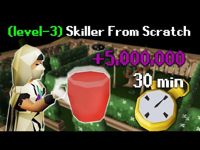 Thieving is SO EASY in 2024 - OSRS Level 3 Skiller From Scratch #20
