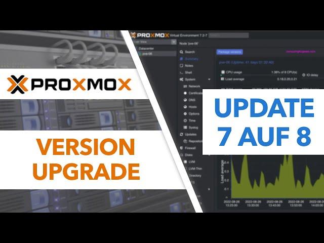 Proxmox 7 auf 8 sicher updaten inkl. Backup-Strategie! Schritt-für-Schritt Anleitung