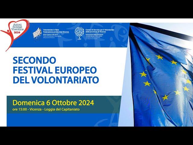 Secondo Festival Europeo del Volontariato