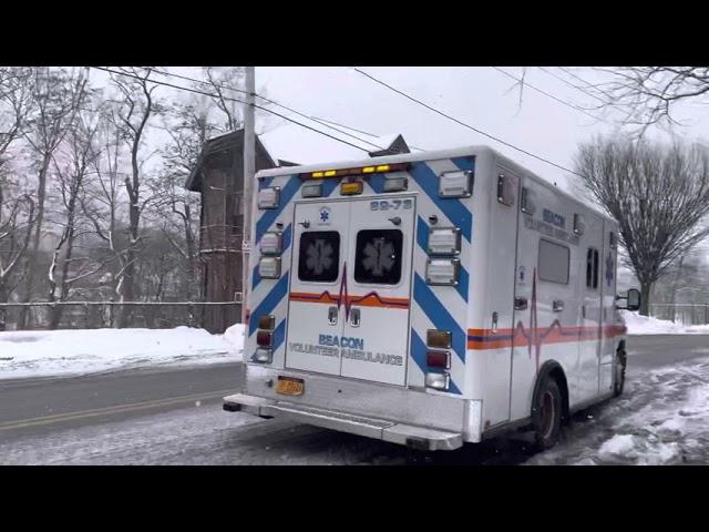 Beacon, New York: Main Street Walk *WINTER*