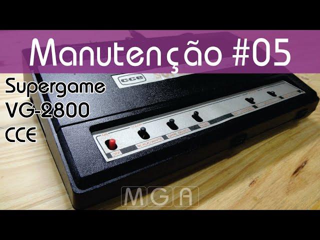 Manutenção #05 - Supergame VG-2800 CCE